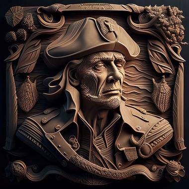 3D model Ultimate Admiral Age of Sail game (STL)